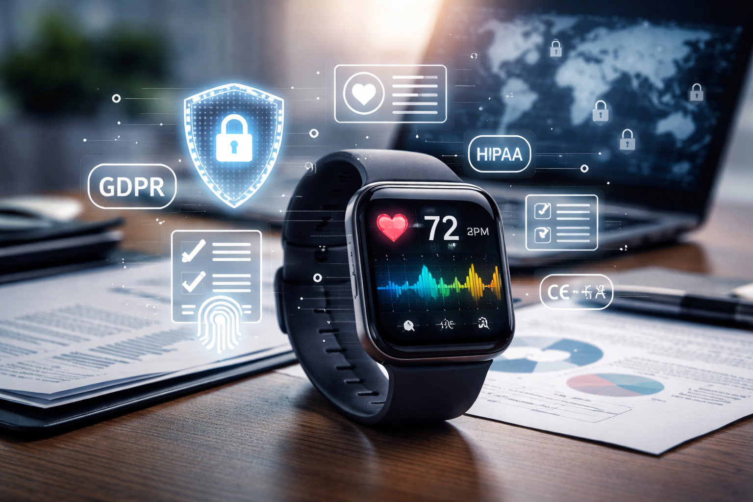 Data Privacy and Certification in Wearable Technology